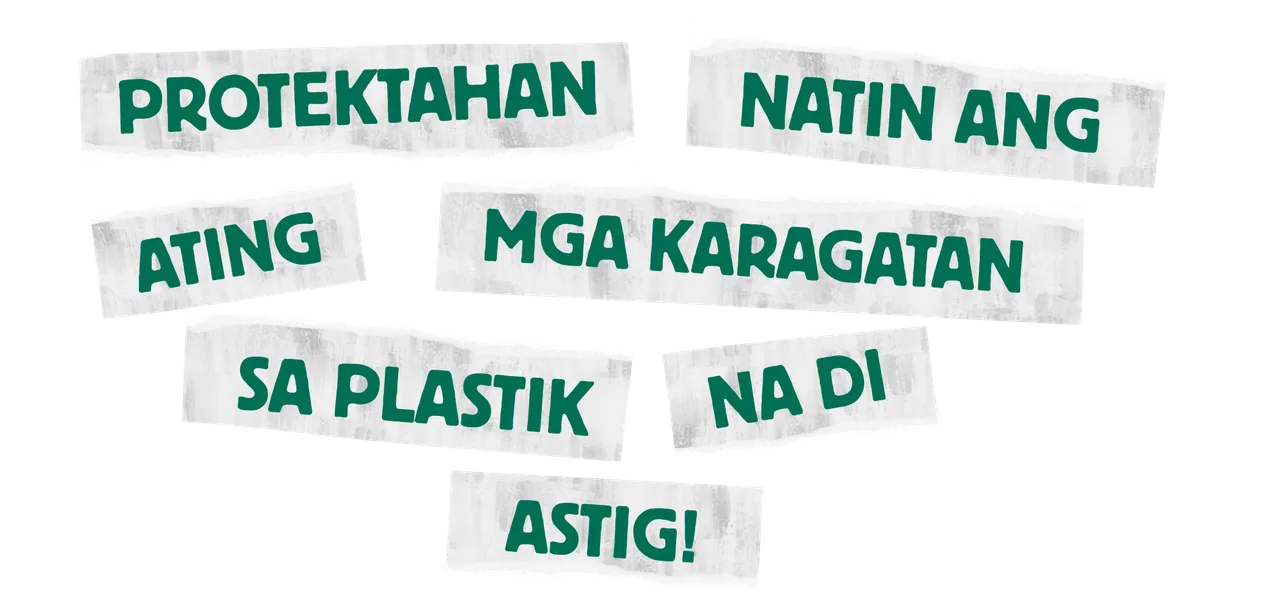 Protektahan natin ang ating mga karagatan sa plastik na di astig!